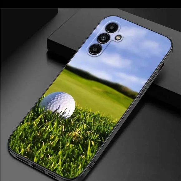 Samsung Galaxy A23 5G Black TPU Phone Case with Golf Ball & Course Soft Case - Picture 5 of 5